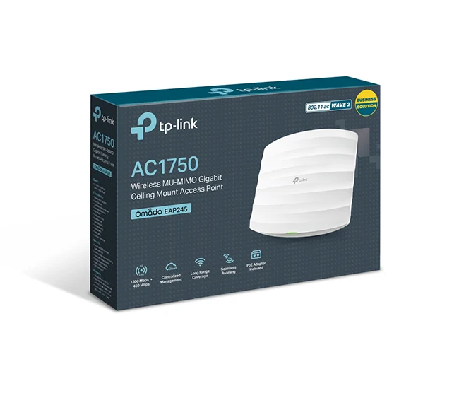 TP-Link AC1750 Wireless Dual Band Gigabit Ceiling Mount AP - EAP245 - Image 3