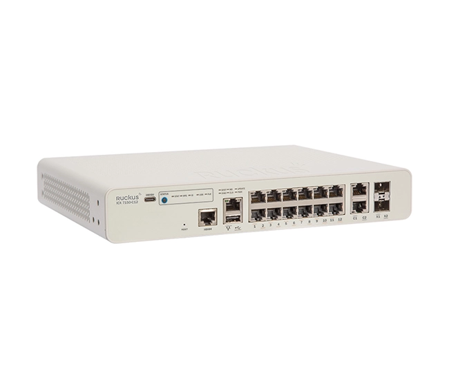 RUCKUS ICX 7150-C12P 1G PoE Switch
