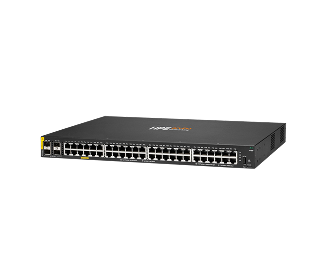 HPE Aruba Networking CX 6100 48G Class4 PoE 4SFP+ 740W Switch