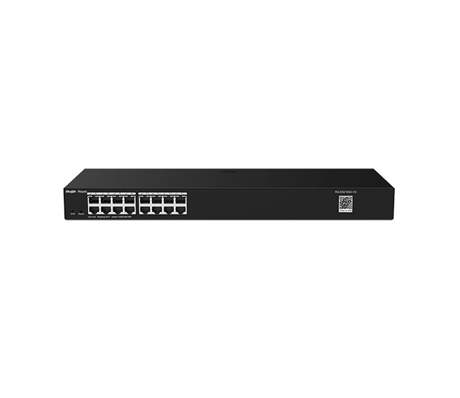 RG-ES216GC-V2, 16-Port Gigabit Smart Cloud Managed Non-PoE Switch