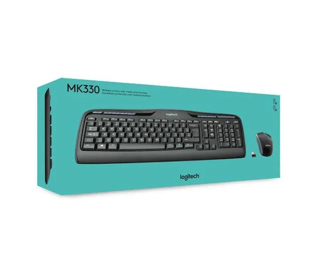 Logitech MK330 Wireless Keyboard & Mouse Combo - Image 2