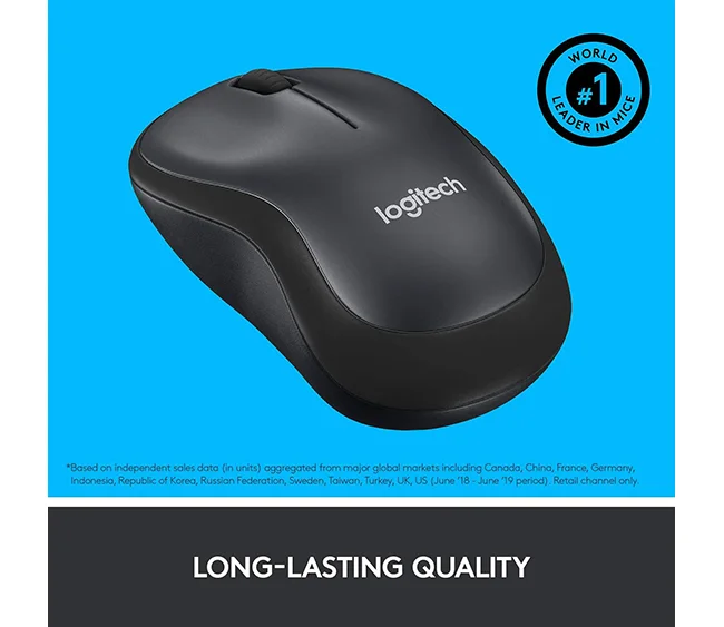 Logitech Silent Wireless Mouse M221 - Image 3