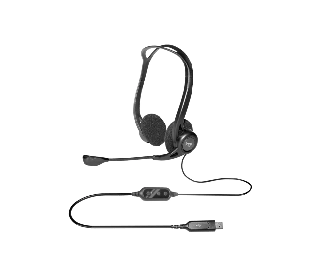 Logitech PC960 USB Headset - Image 2