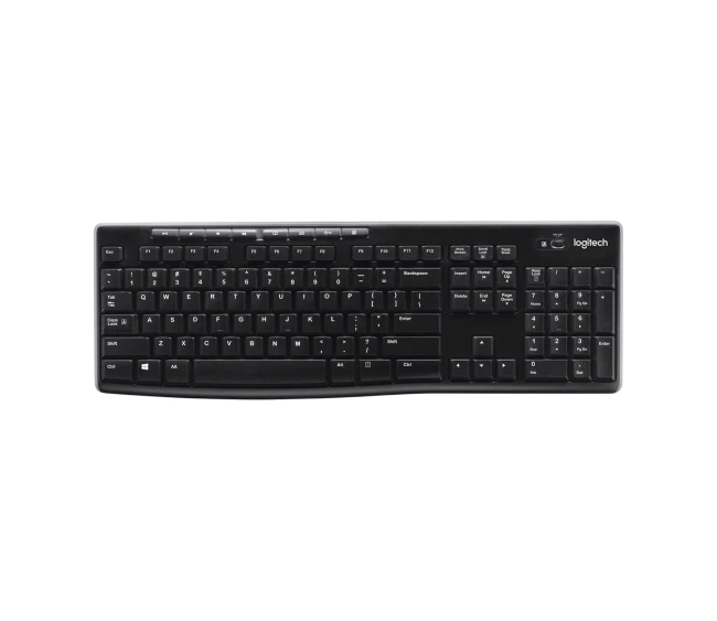 Logitech K270 Wireless Keyboard – Black