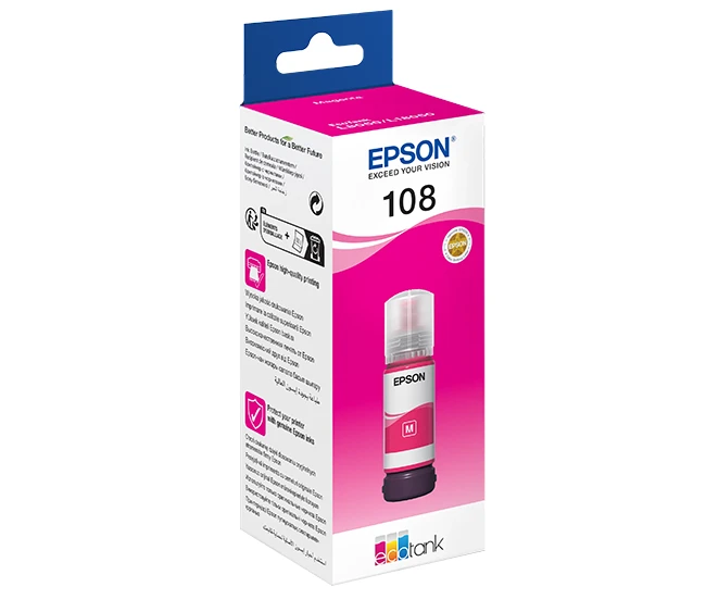 Epson 108 EcoTank Ink Bottle (70.0 ml) - Image 4