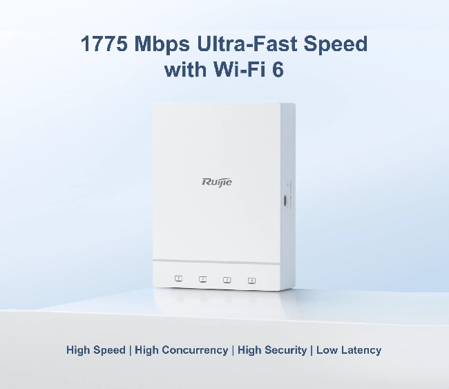 RG-AP180P-L, Wi-Fi 6 Dual-Radio 2.976 Gbps Wall Plate AP - Image 3