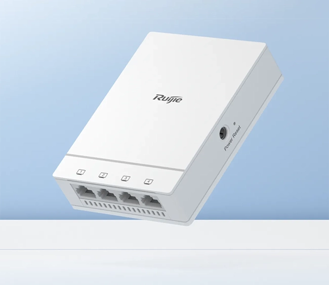 RG-AP180P-L, Wi-Fi 6 Dual-Radio 2.976 Gbps Wall Plate AP