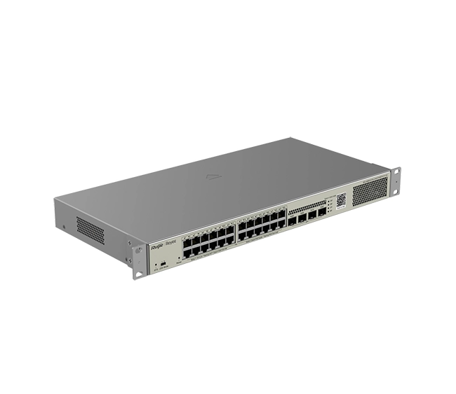 RG-NBS3100-24GT4SFP-P-V2, 28-Port Gigabit Layer 2 Cloud Managed PoE Switch - Image 5