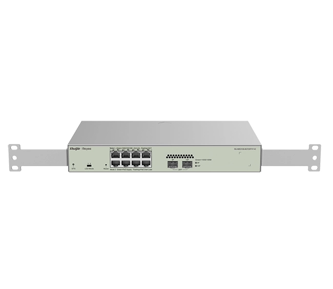 RG-NBS3100-8GT2SFP-P-V2, 10-Port Gigabit Layer 2 Cloud Managed PoE Switch - Image 5
