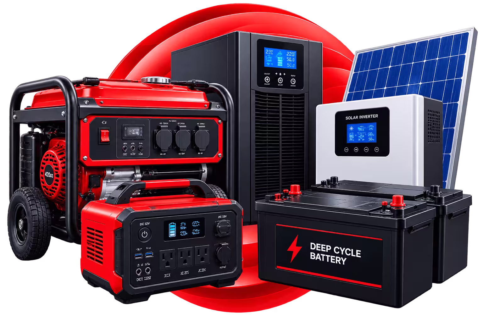 Power Solutions Collection with Red Energy Arc (1)